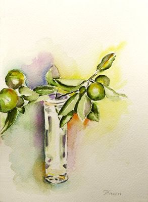 GRÜN - Mandarinenzweig