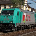 grün-silberne Lokomotive von LTE