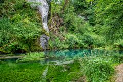 Grün und Blau