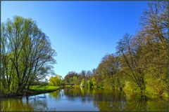 Grün und Blau