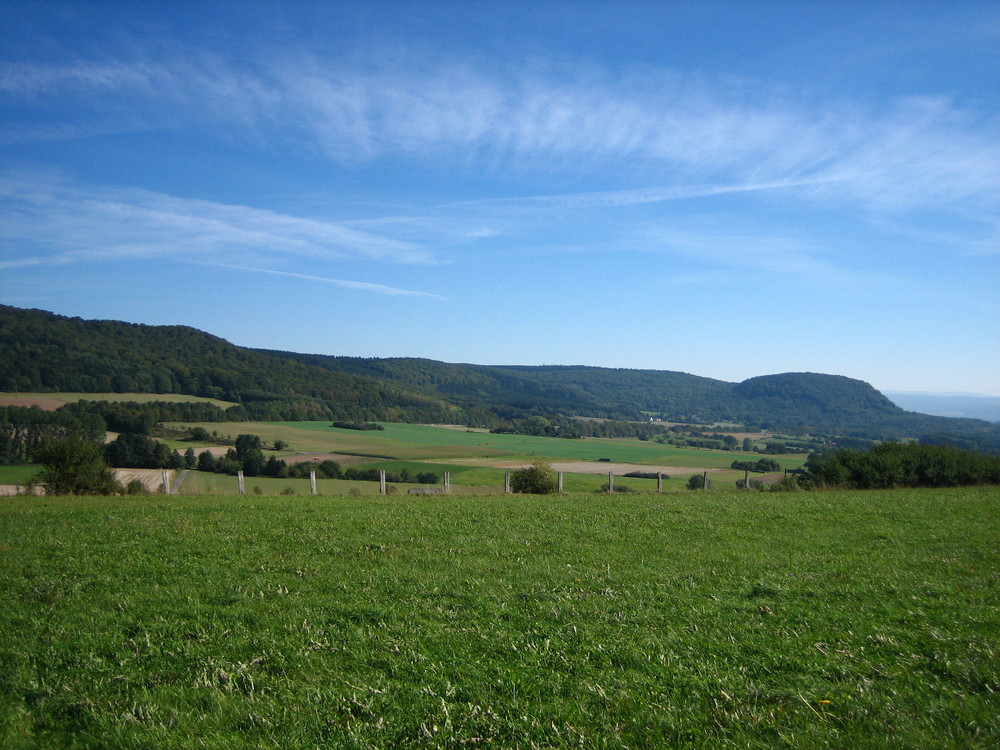 Grün und Blau