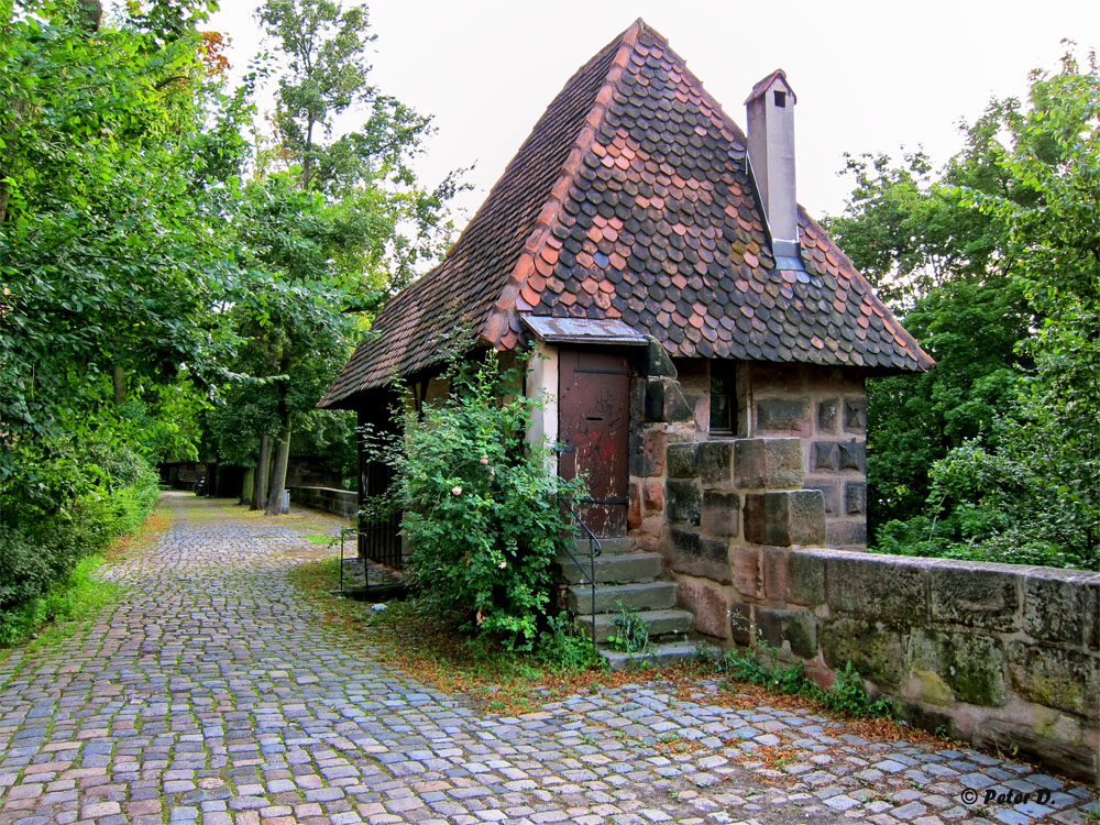 Grünanlage an der Spittlertormauer (1)