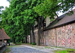 Grünanlage an der Spittlertormauer (2)