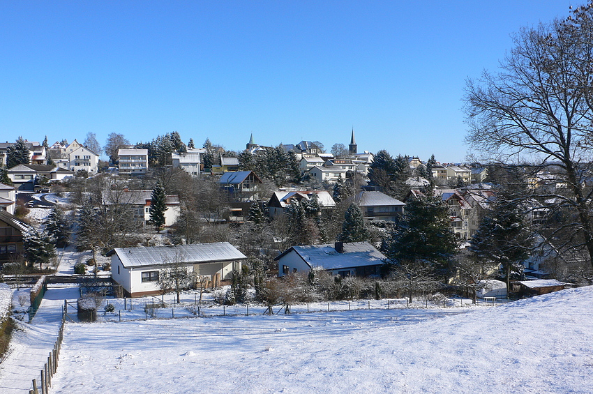 ...Grünberg im Schnee...