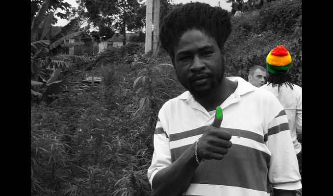 Gründer Daumen auf Jamaika ;-)