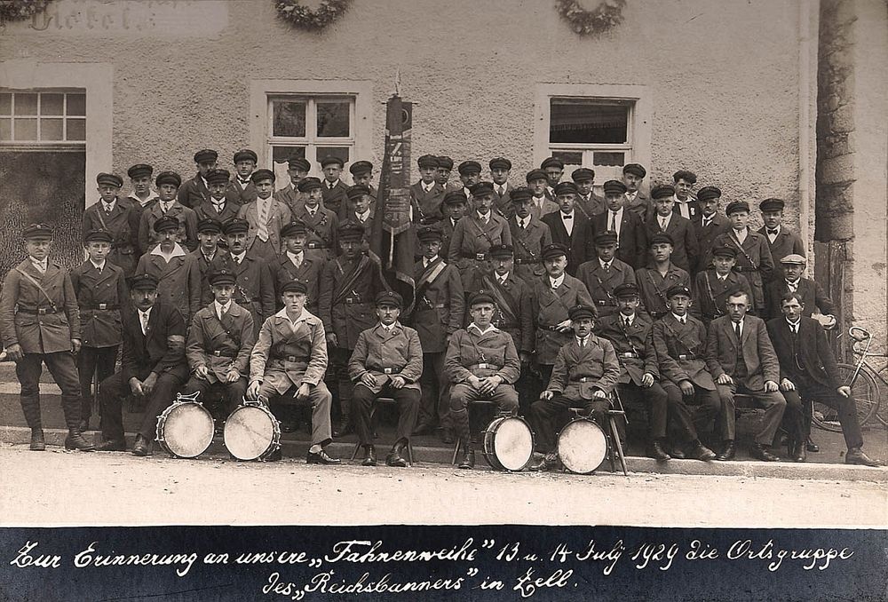 Gründung des Reichsbanners Zell 1929