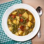 Grüne Bohnensuppe