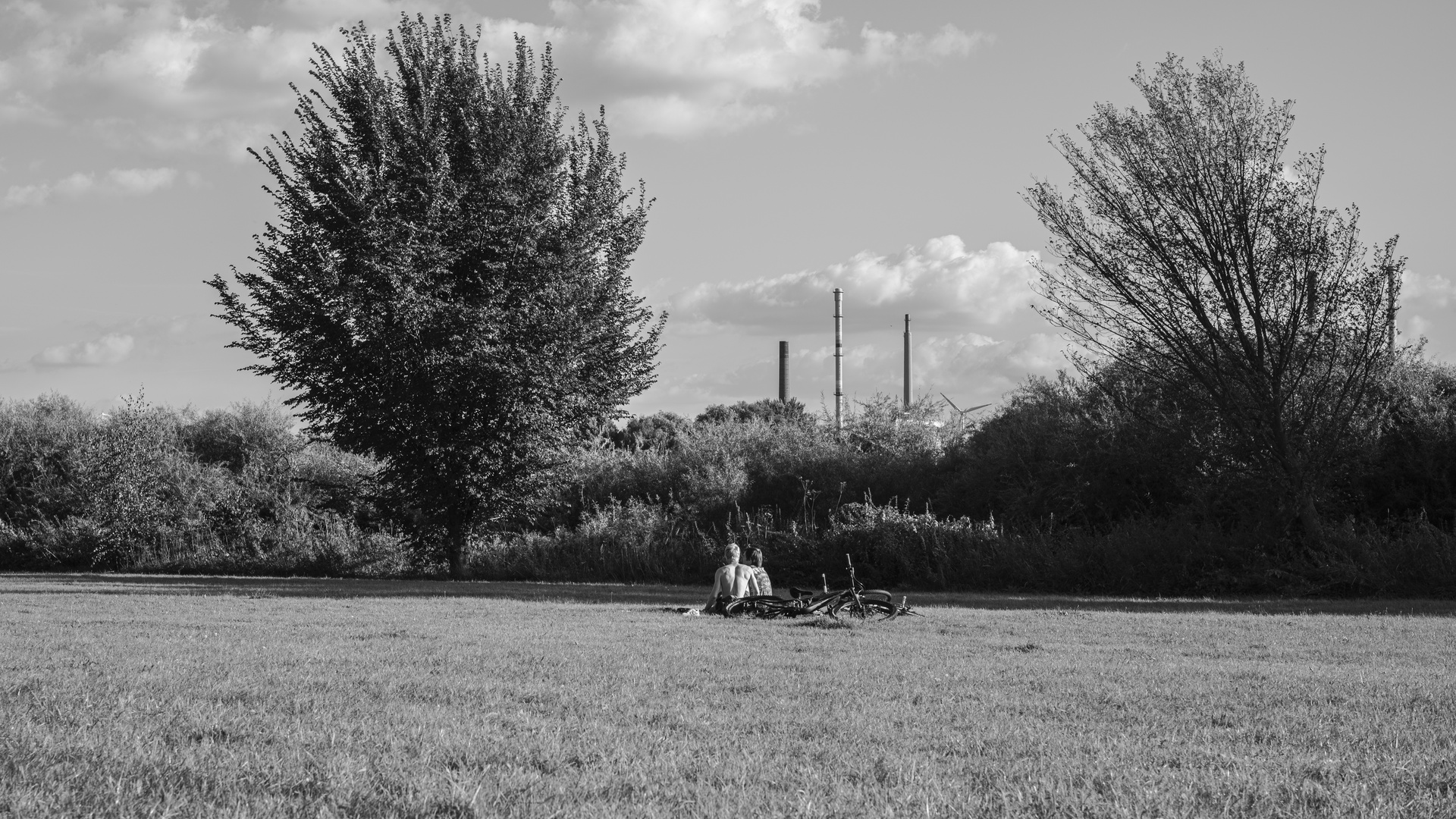 Grüne Insel (Entenwerder), Feierabend -1