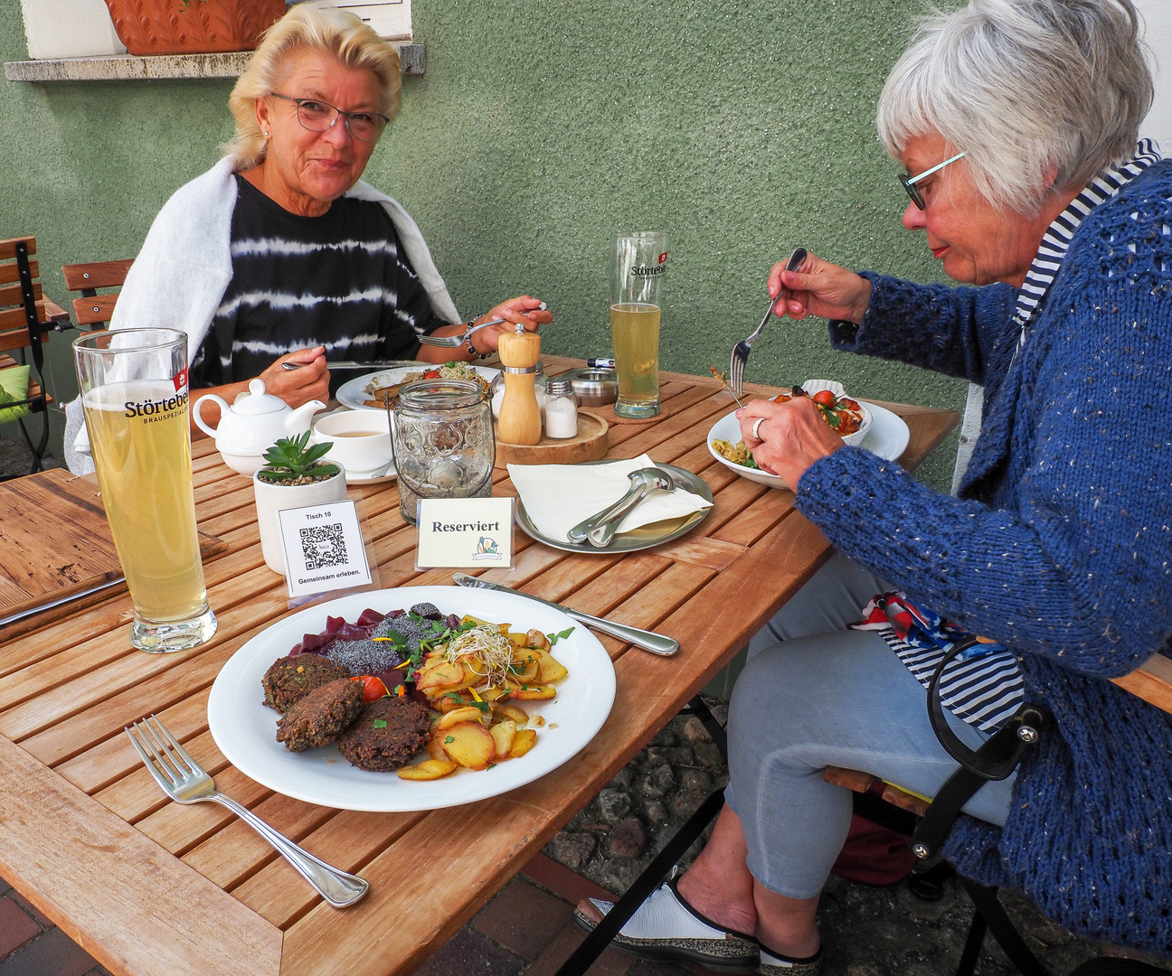 Grüne Küche schmeckt