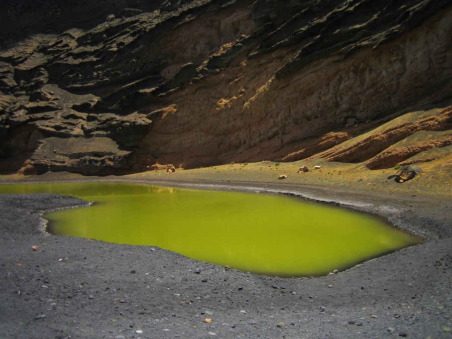 grüne Lagune