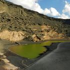 Grüne Lagune El Gölfo auf Lanzarote