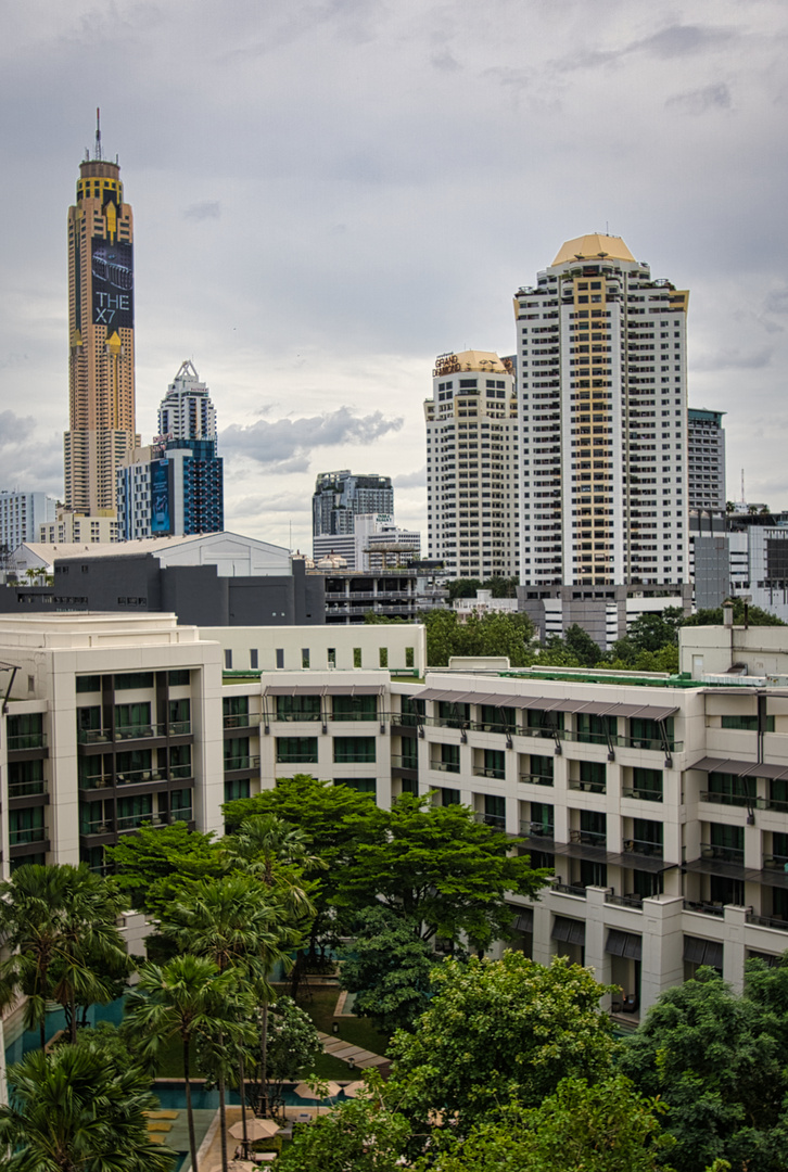 Grüne Oaze in Bangkok