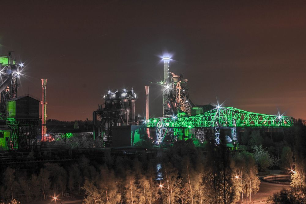 Grüne Phase im Landschaftspark 