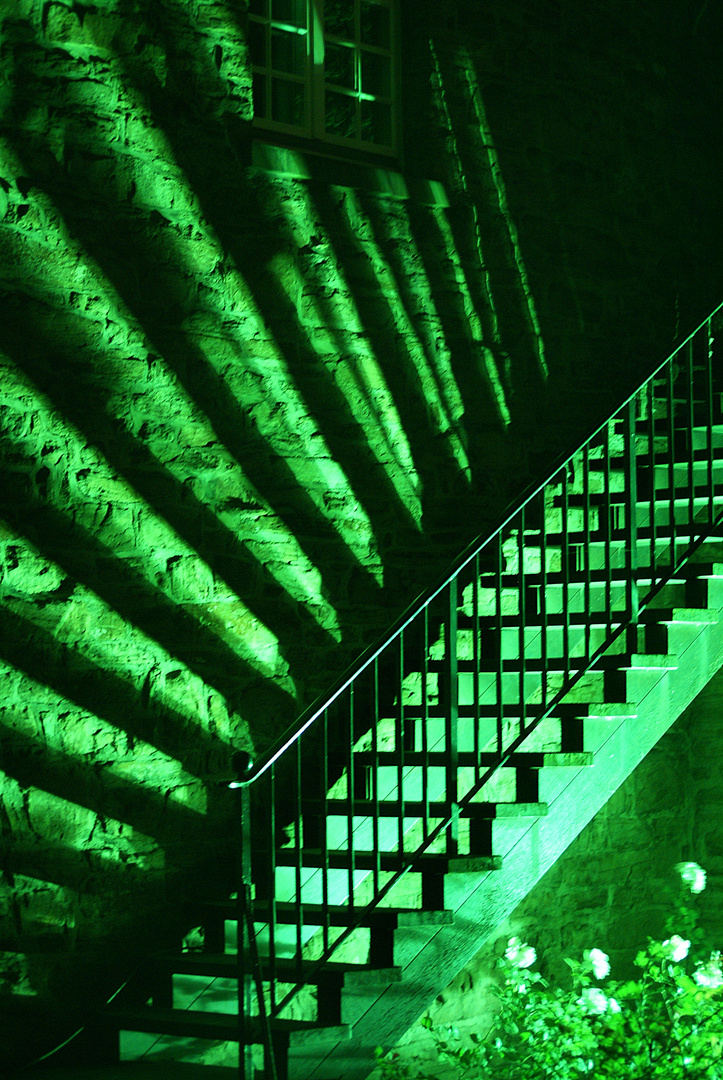 Grüne Treppe