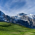 grüne Wiesen - eisige Berge