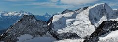 GRÜNEGGHORN nebst WALLIS-BLICK (BERNER ALPEN)