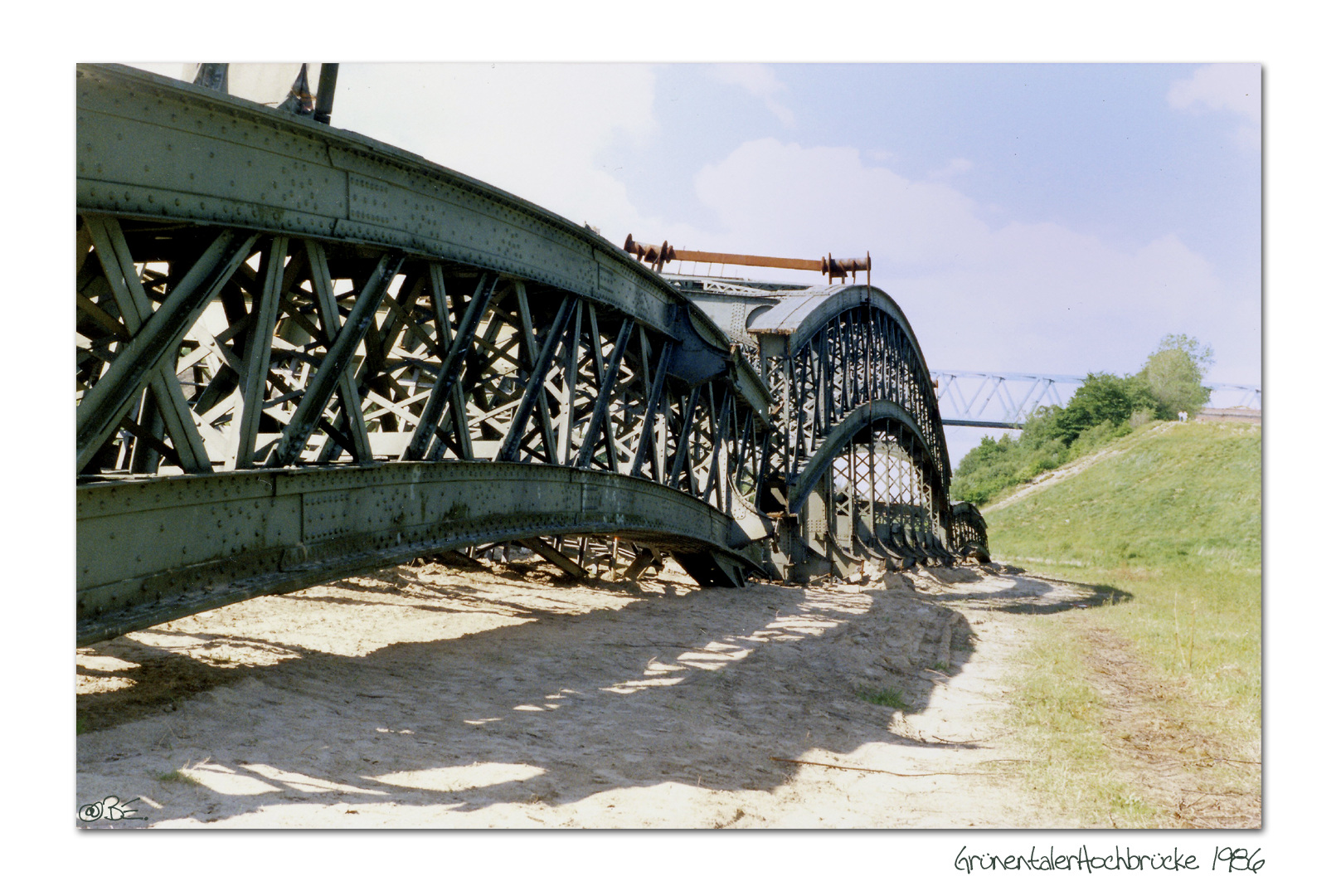 Grünentaler Hochbrücke die Erste