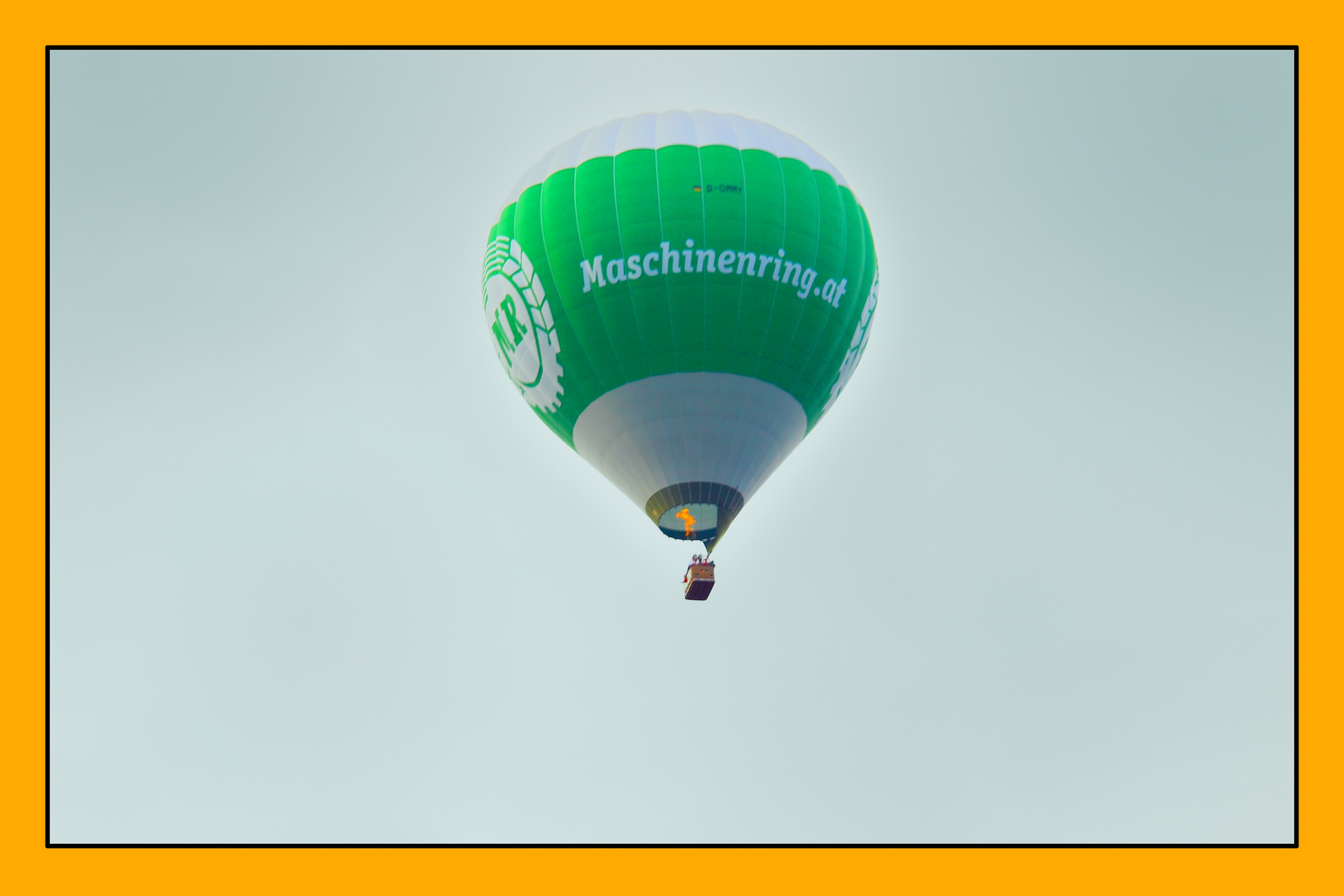 Grüner Ballon...