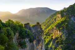 Grüner Canyon der Sierra Grazalema