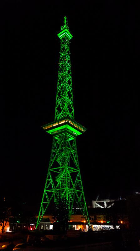 Grüner Funkturm,