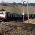 Grüner Güterzug........