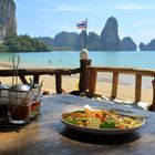 Grüner Papaya Salat Som Tam am Tonsai Strand