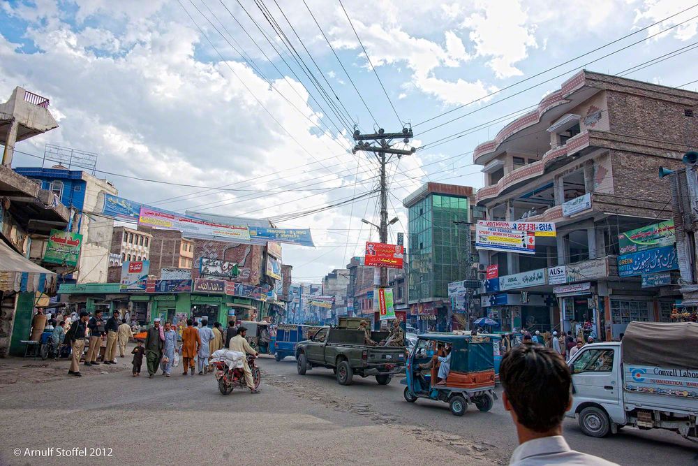 Grüner Platz, Mingora, West  Frontier Territories, Pakistan