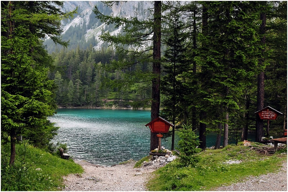 Grüner See bei Tragöß i.d. Steiermark