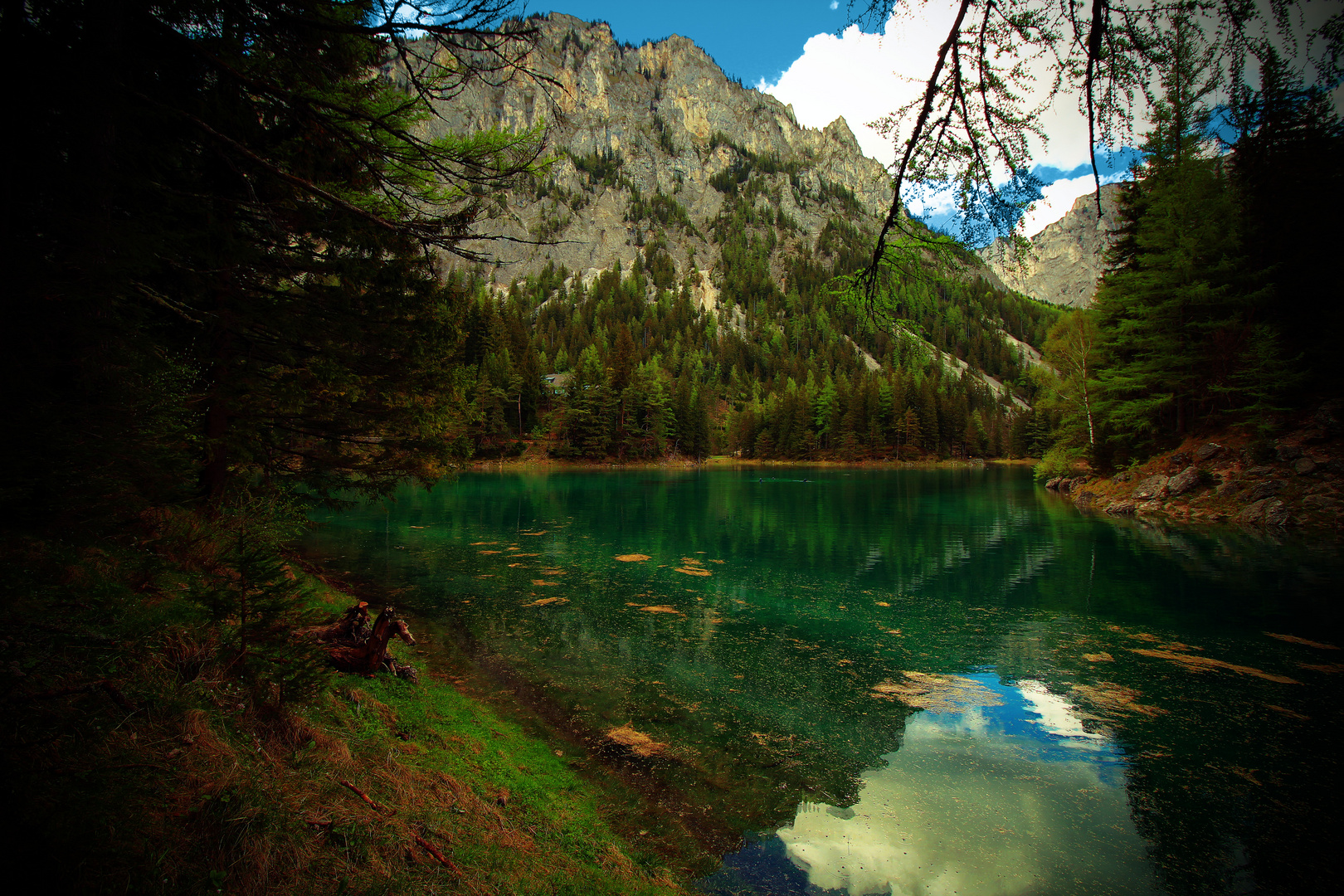 Grüner See Tragöß , Steiermark