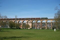 Grünes auf dem Enzviadukt