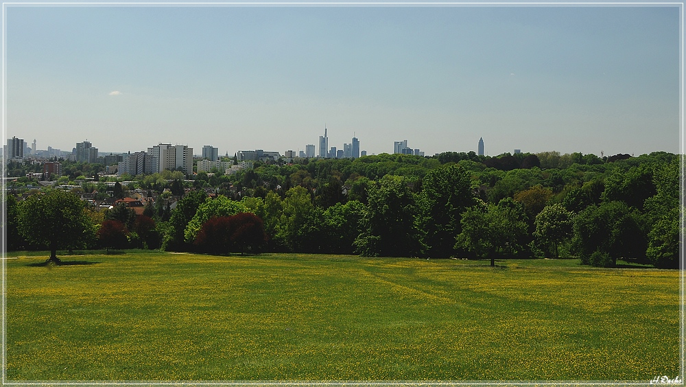 Grünes Frankfurt 2............blick vom Lohrberg