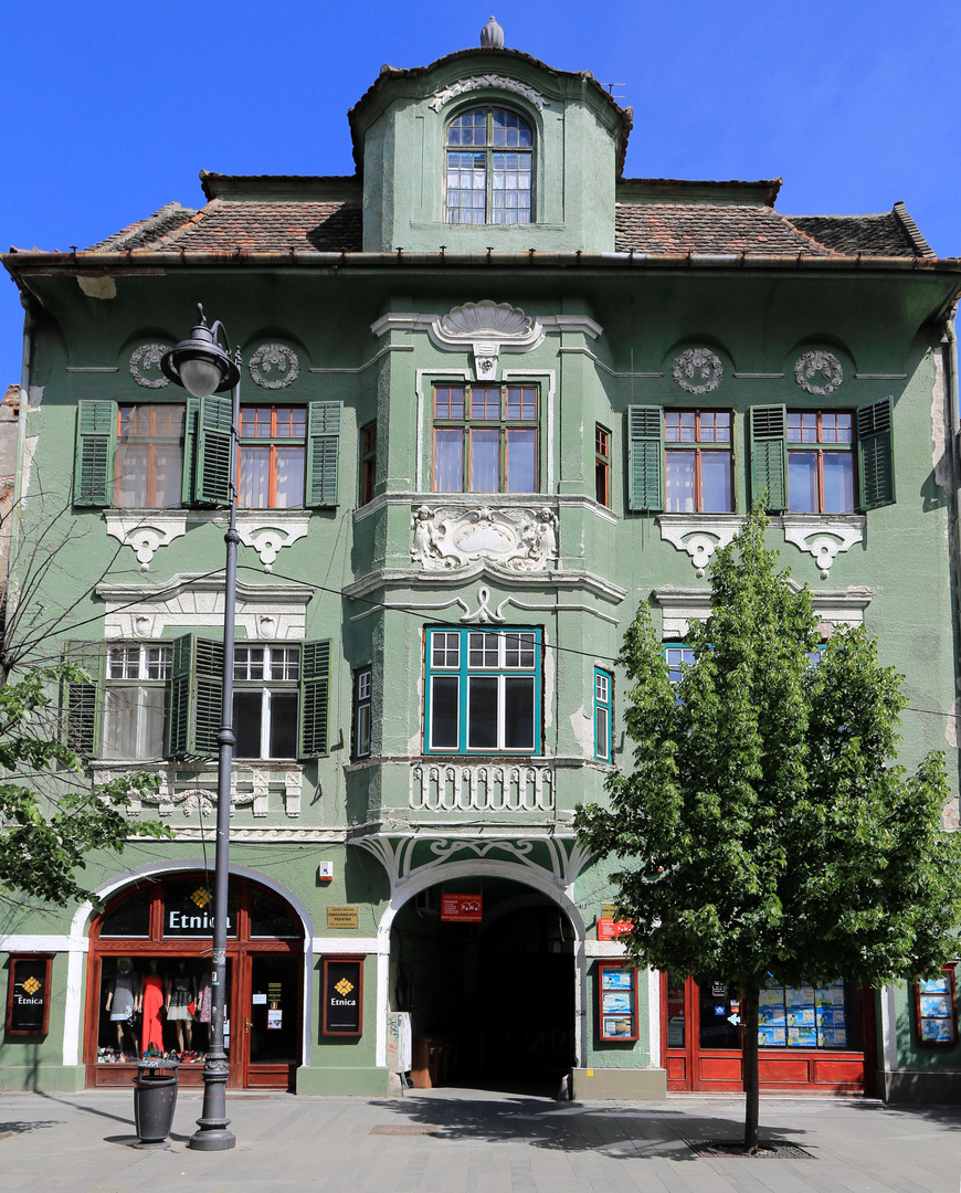 grünes haus