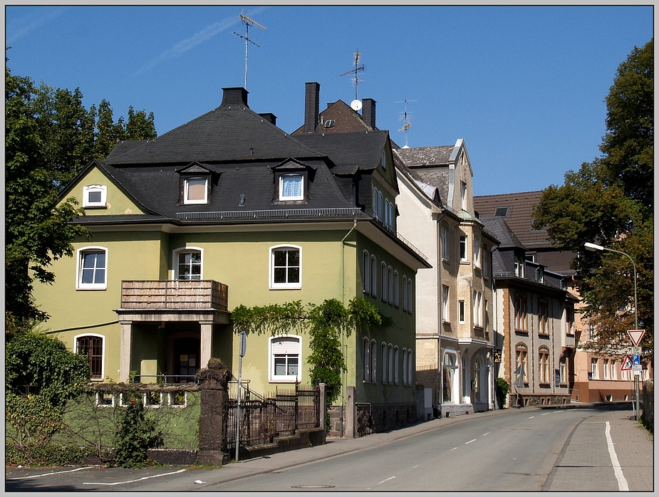 grünes Haus