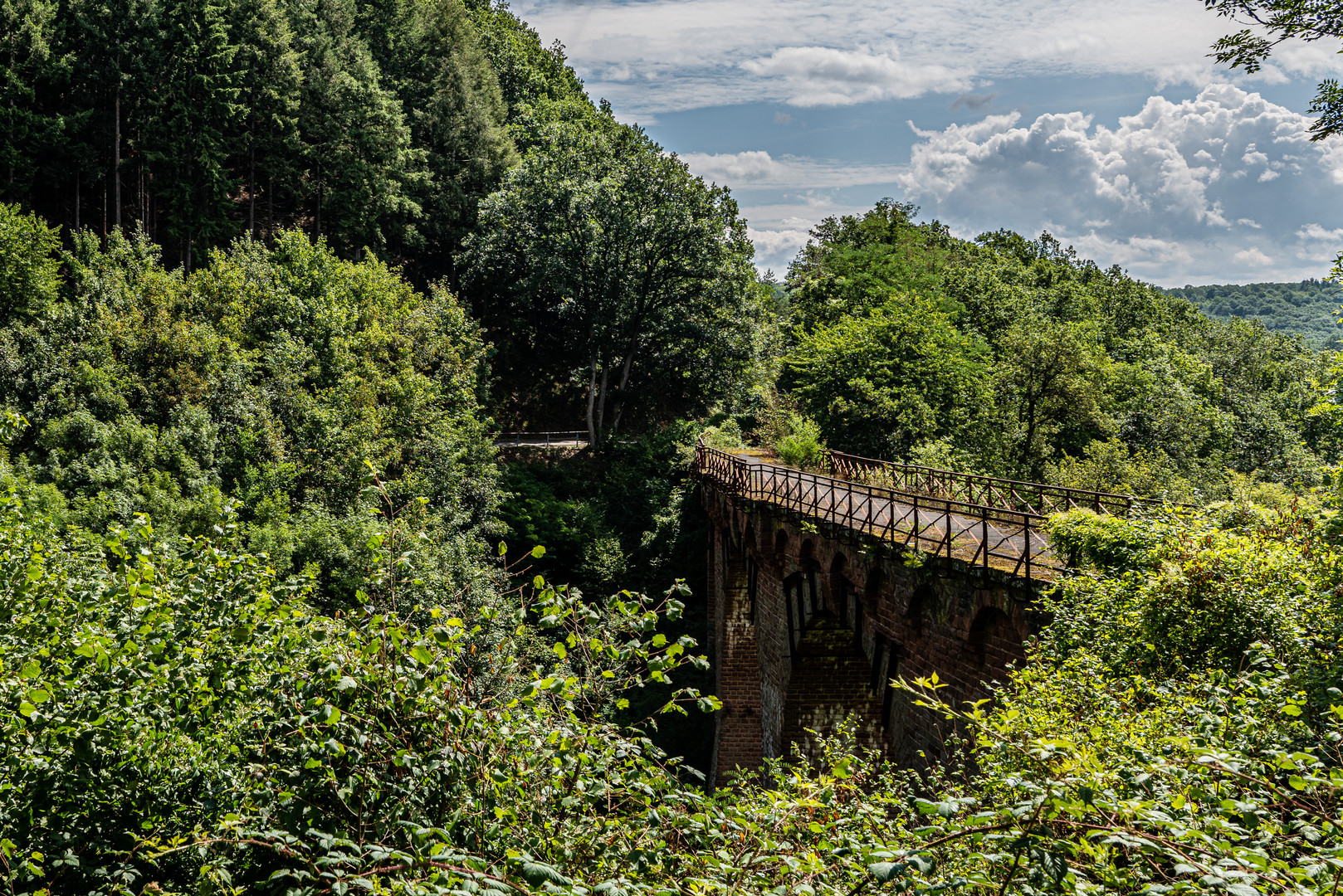 Grünewald Viadukt am Mosel-Maare-Radweg 08.08.2019   (1)