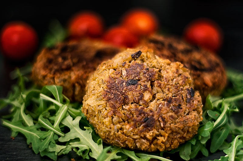 Grünkernbratling / Grünkernburger vegan - besser als sein Ruf!