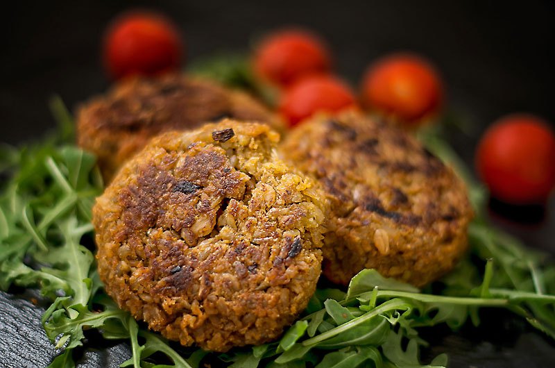 Grünkernbratling / Grünkernburger vegan - besser als sein Ruf! - Version 2