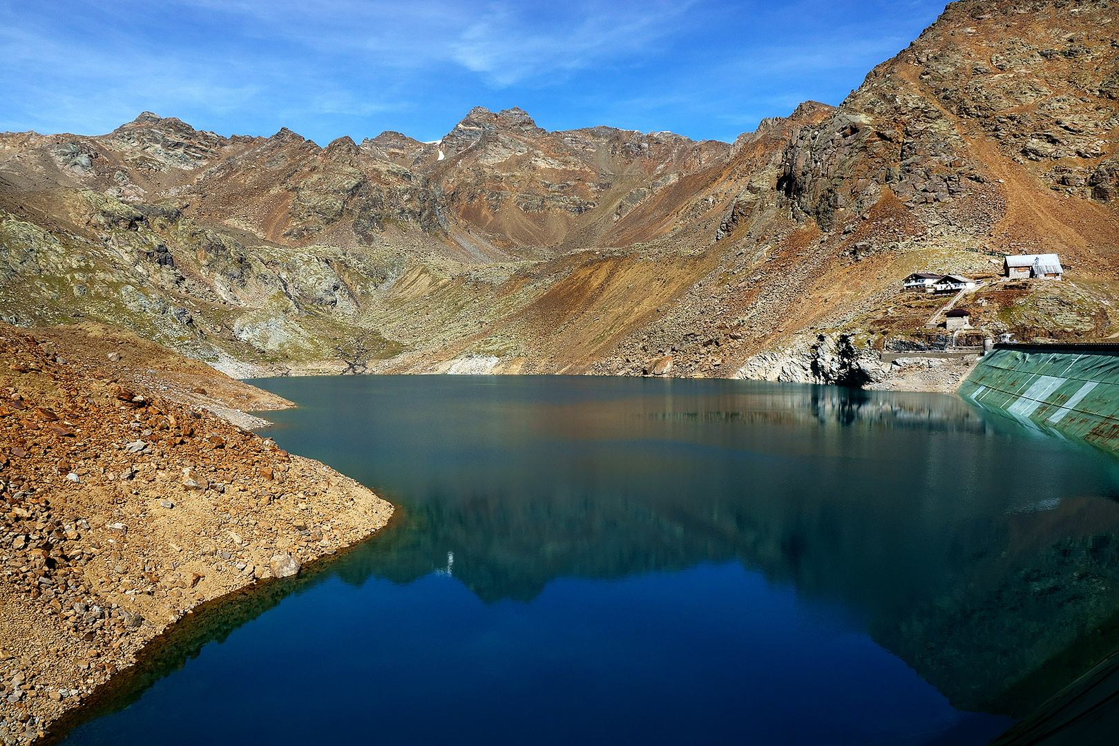 Grünsee mit Höchsterhütte