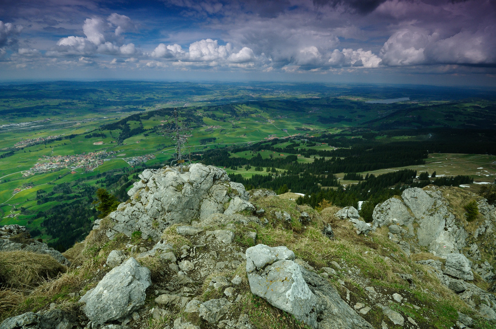 Grünten - Nordwestliche Aussicht