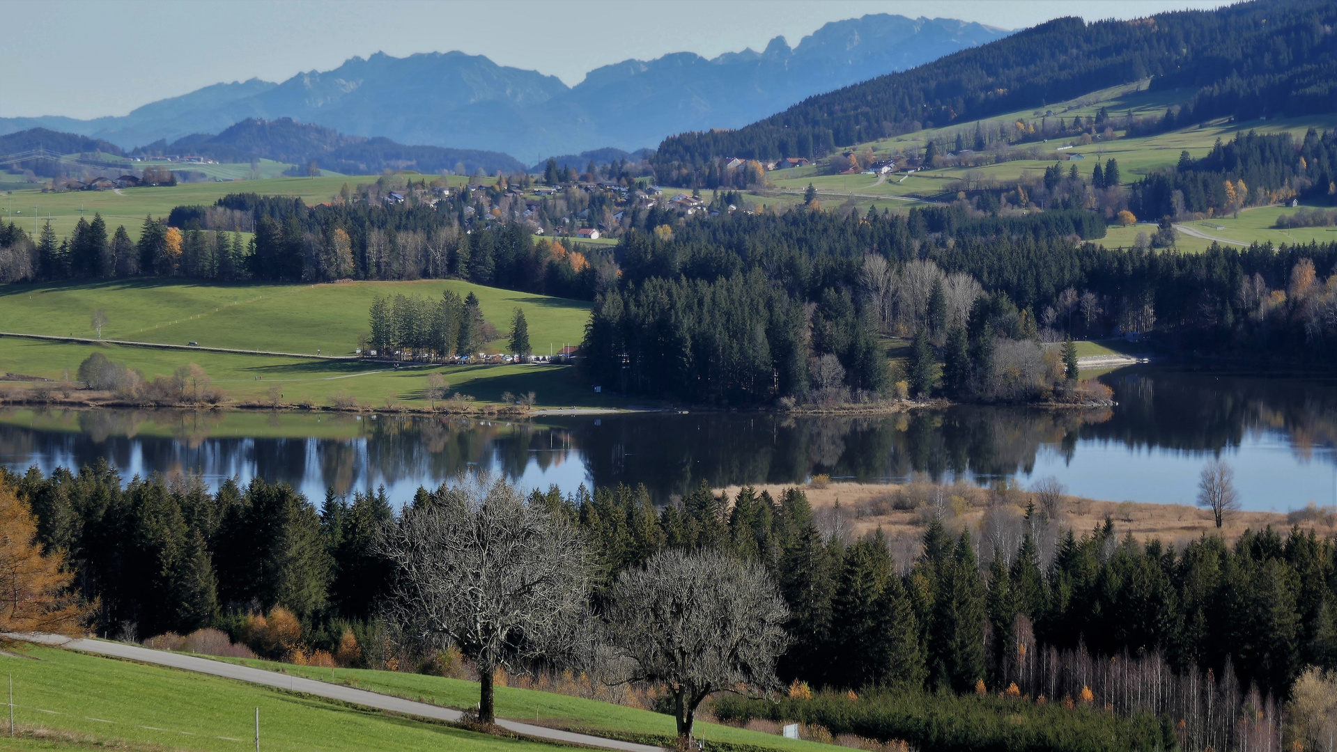 Grüntensee und Pfaffenwinkel