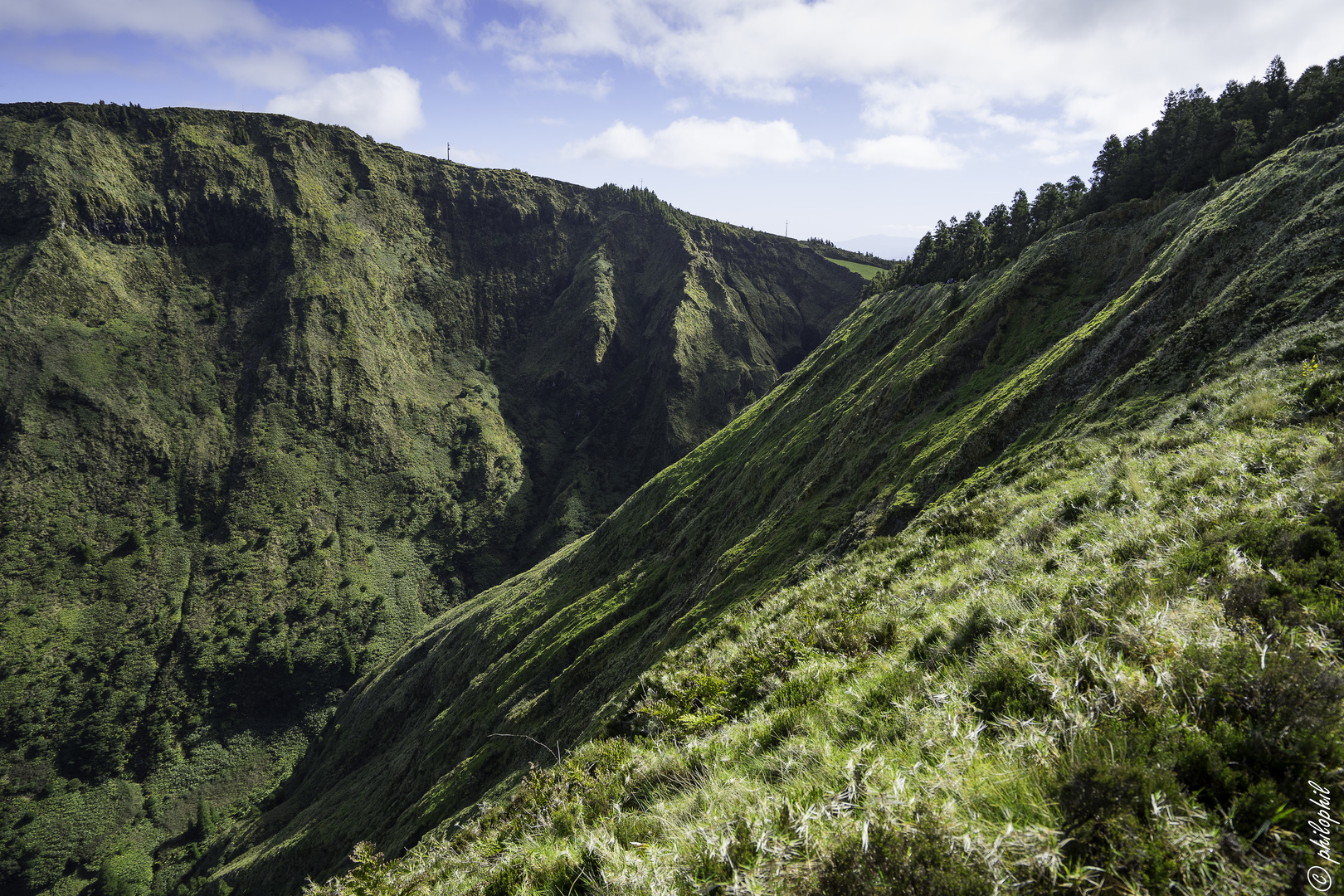 Grüntöne auf São Miguel