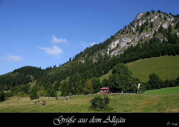 Grüße aus dem Allgäu