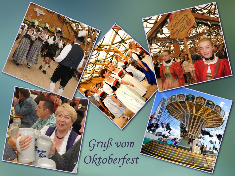 Grüße vom Oktoberfest