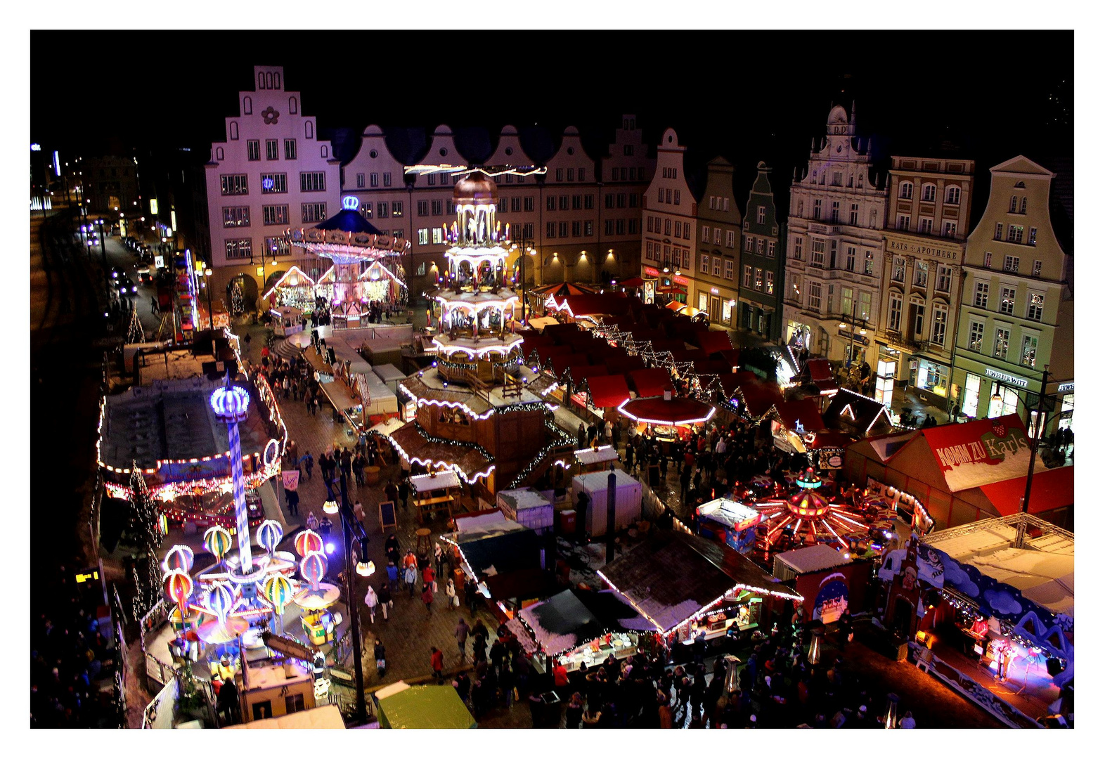 Grüße vom Rostocker Weihnachtsmarkt 2012