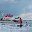 Grüsse vom Weihnachtsbaden in Westerland