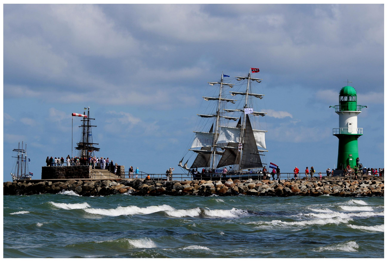 Grüße von der Hanse Sail 2013