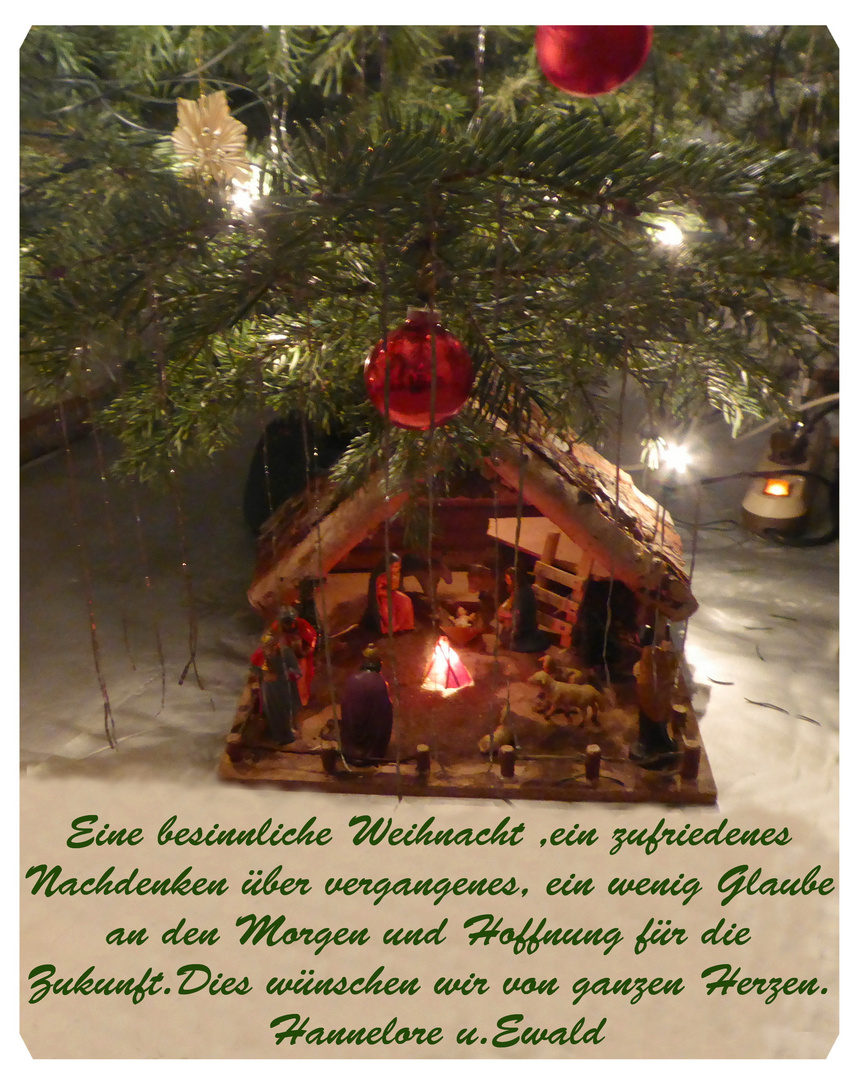 Grüße zu Weihnachten