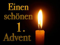 Grüße zum 1. Advent