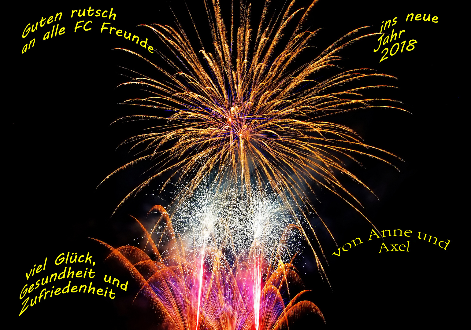 Grusse Zum Neuen Jahr 2018 Foto Amp Bild Feuerwerk Motive