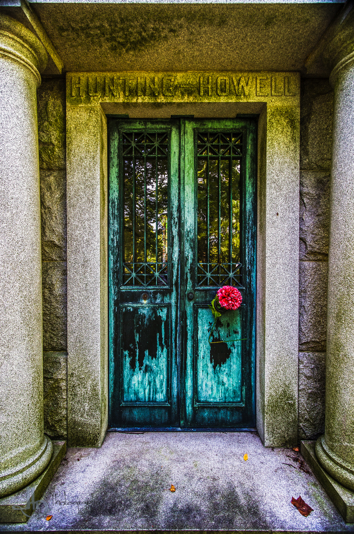 Gruft auf dem Sleepy Hollow Cemetery