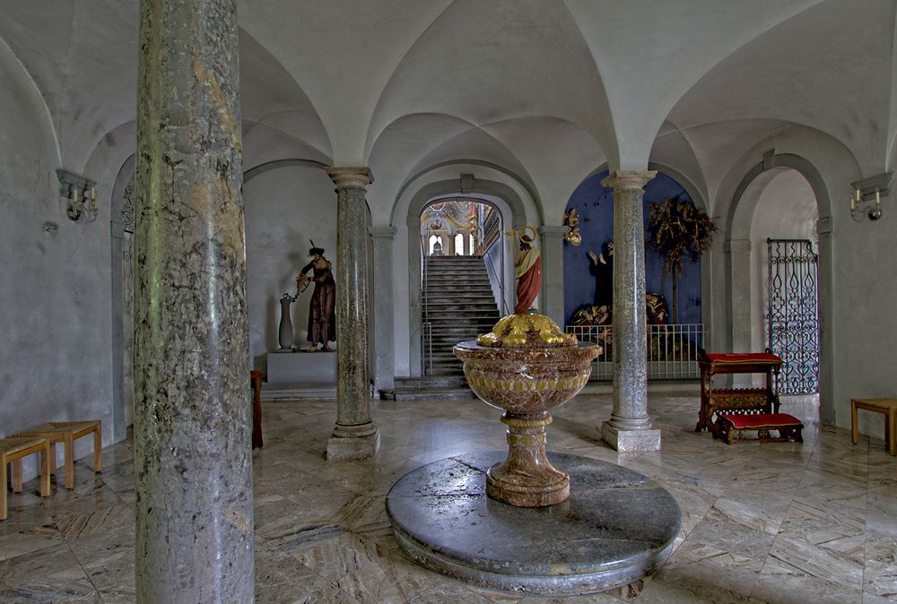 Gruft der Klosterkirche St. Mang II